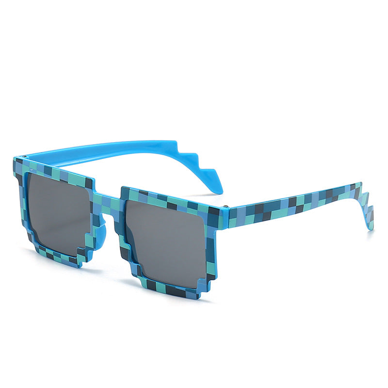 Pixelated Frame Sunglasses