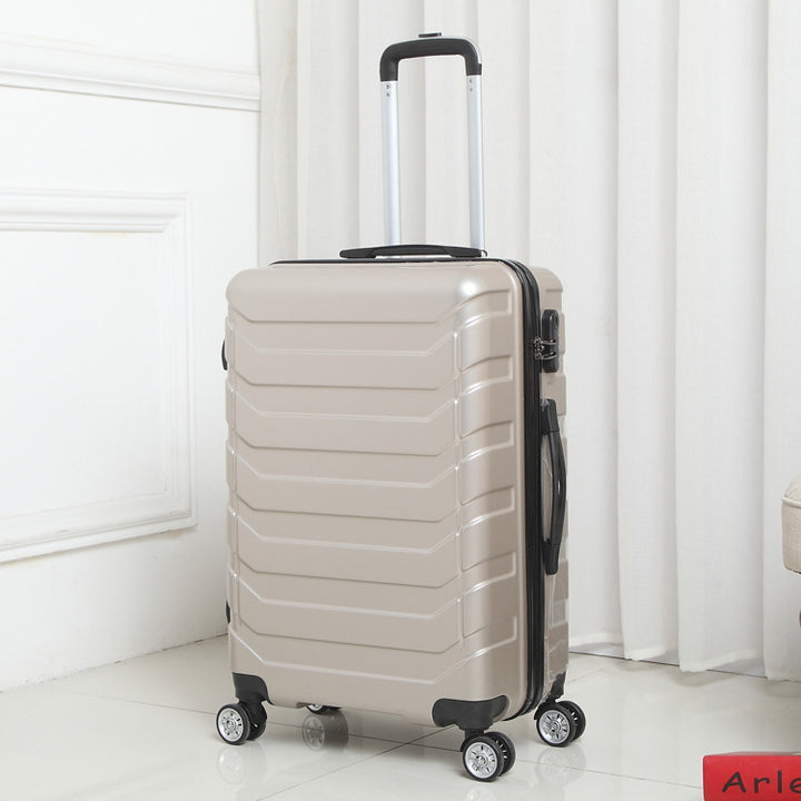 Unisex Lightweight Hard Shell Trolley Suitcase Kalsten