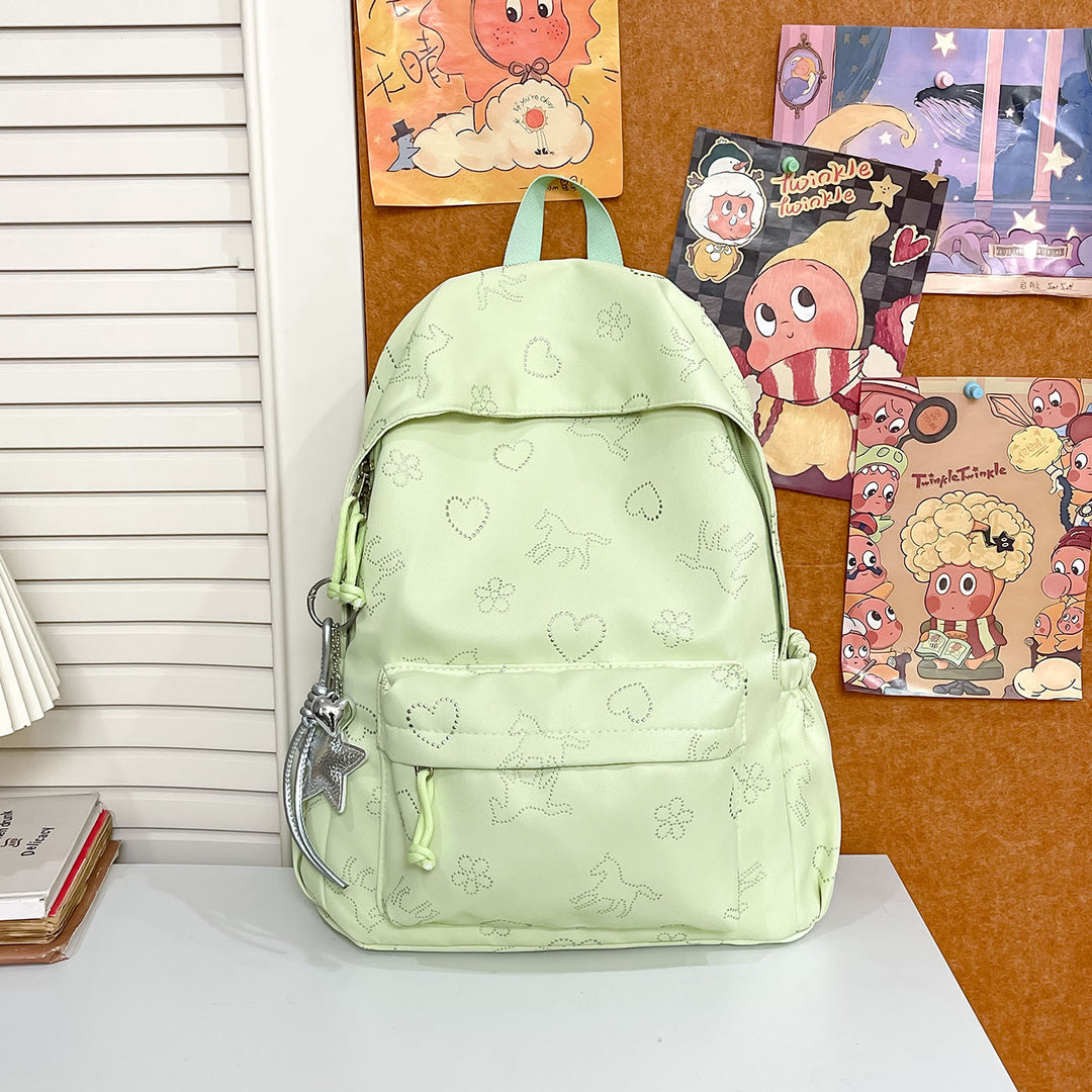Durable Graphic Print Backpack Kalsten