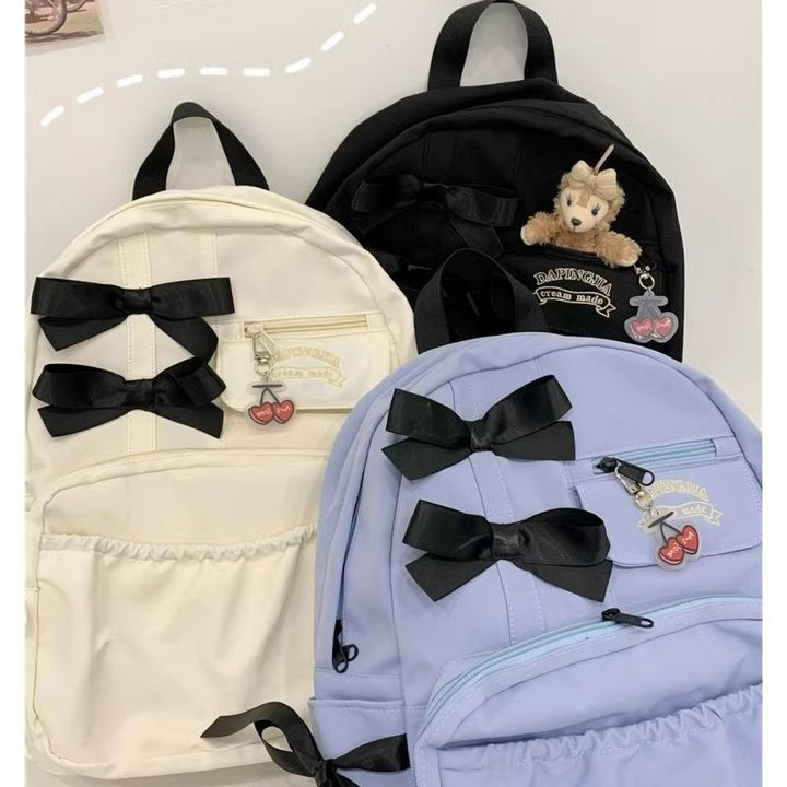 Cute Bow-Detail Backpack Kalsten