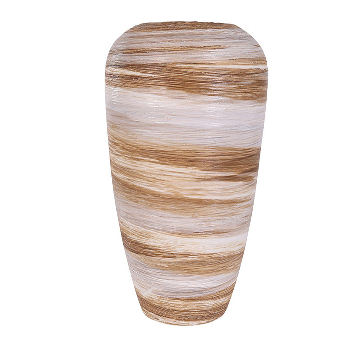 Artistic Spiral Design Ceramic Vase Kalsten