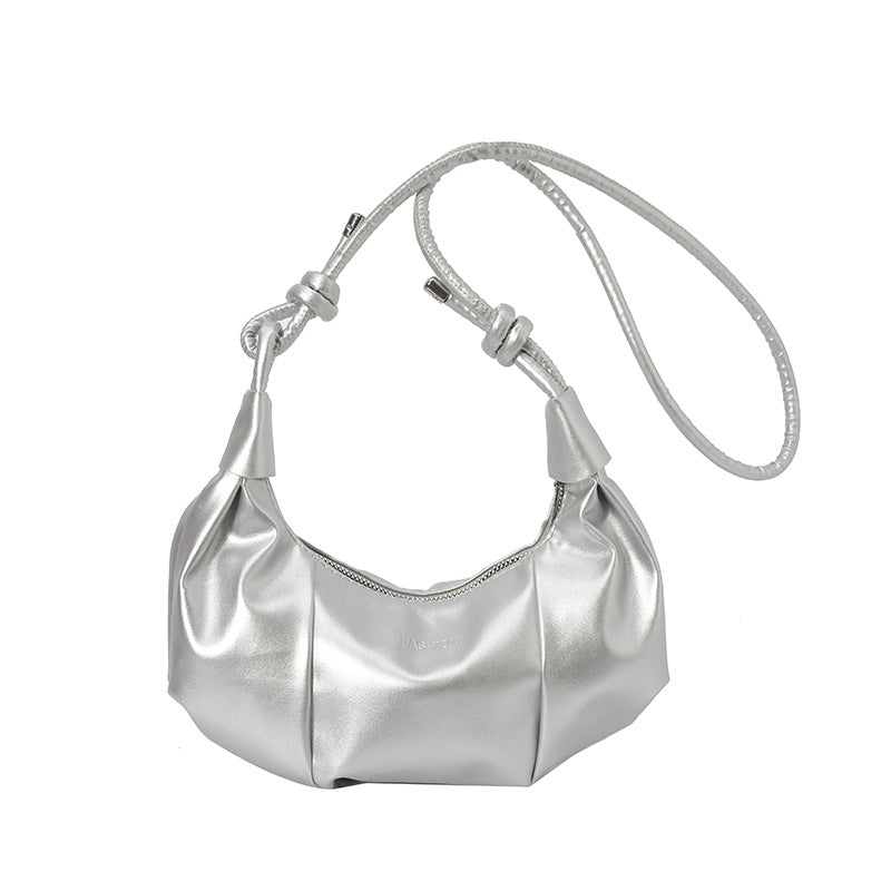 Stylish Pleated Shoulder Bag Kalsten