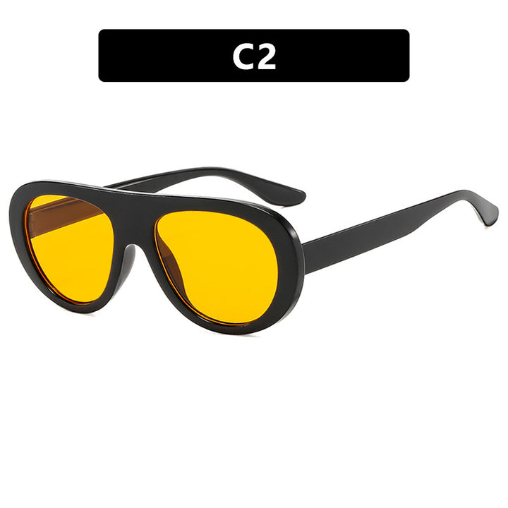 Women's fashionable oversized sunglasses with protective UV filter Kalsten