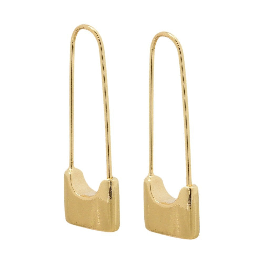 Sleek Curved Huggie Earrings Kalsten