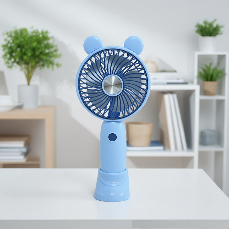Ladies Portable Mini Fan with Cute Animal Design Kalsten
