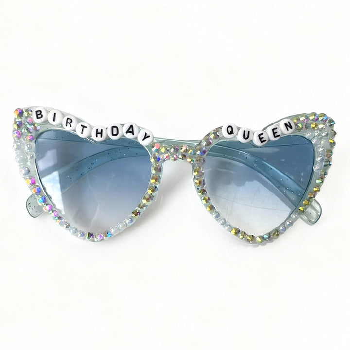 Rhinestone-Accented Birthday-Themed Sunglasses Kalsten