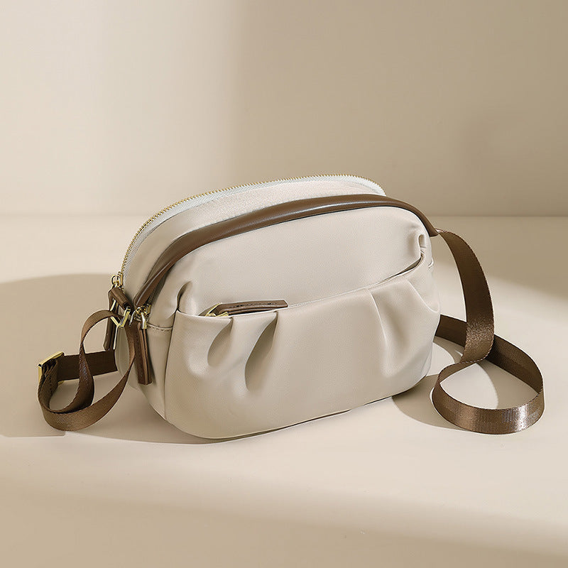 Compact Multi-Pocket Crossbody Bag