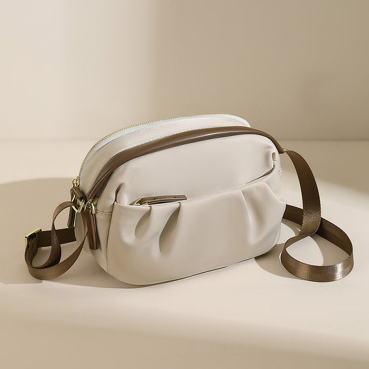 Compact Multi-Pocket Crossbody Bag