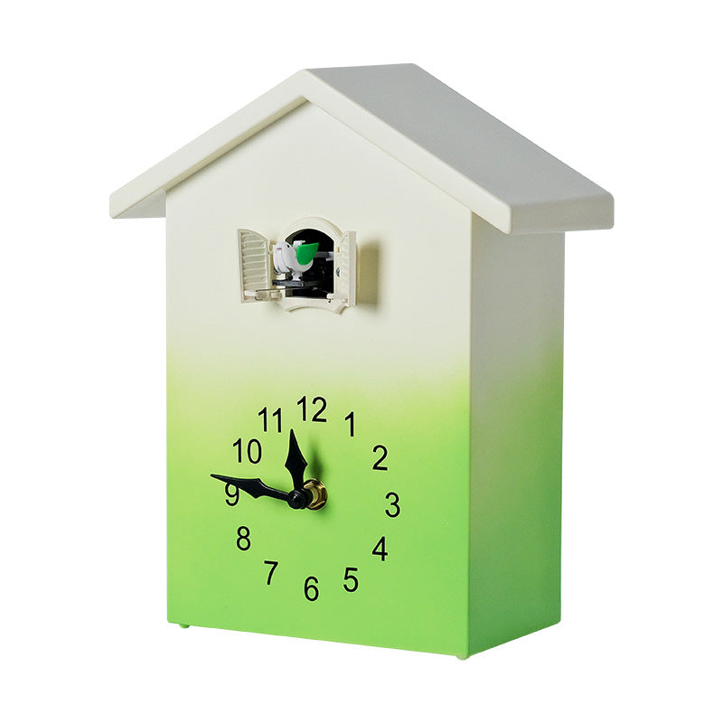 Cuckoo clock in creative house design Kalsten