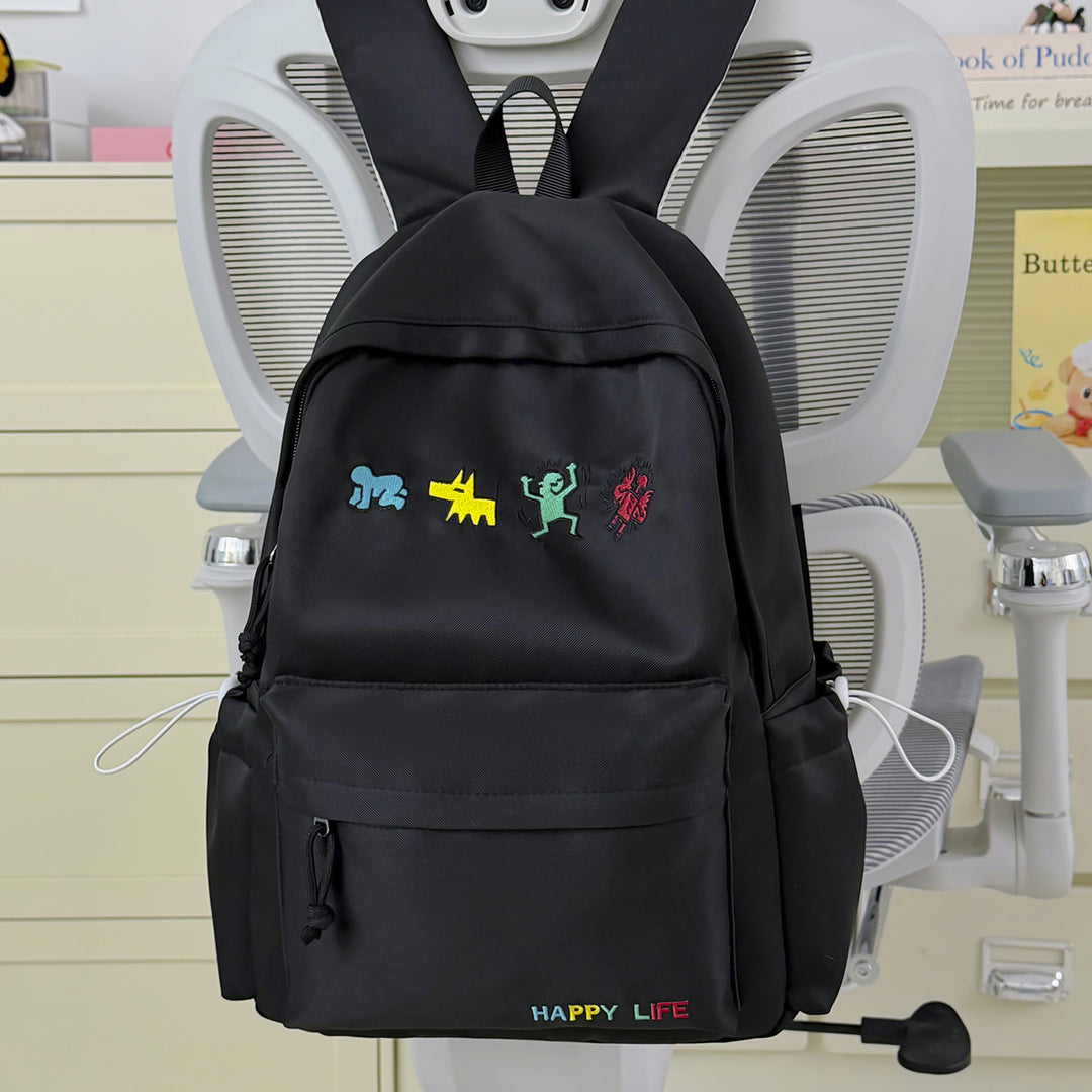 Artistic Embroidered Casual Backpack Kalsten