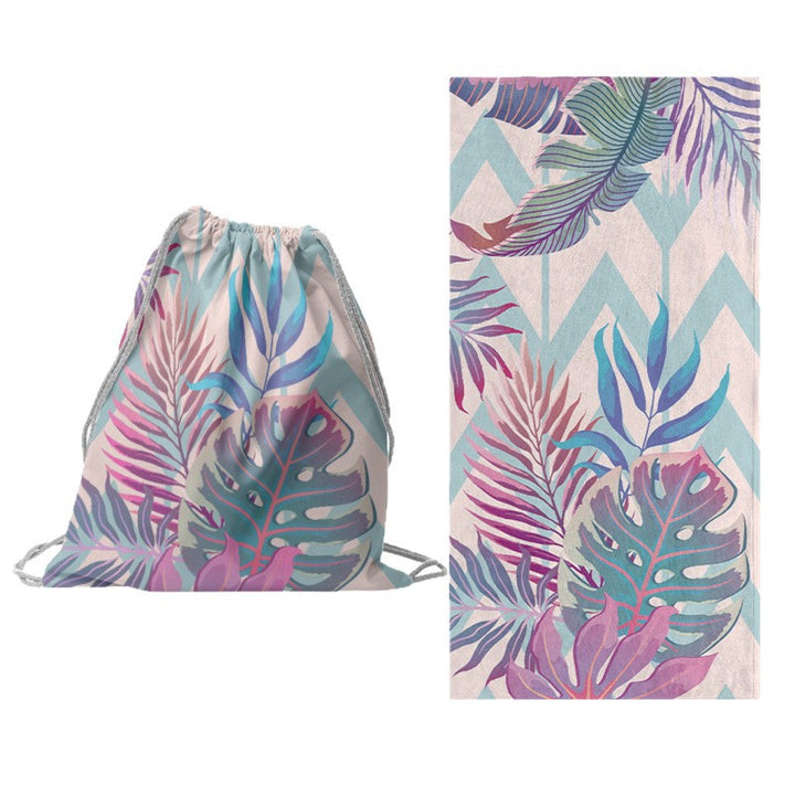Multifunctional beach set with tote bag and towel Kalsten