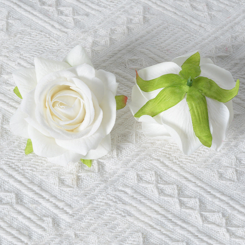 Elegant Fabric Rose Hair Clip