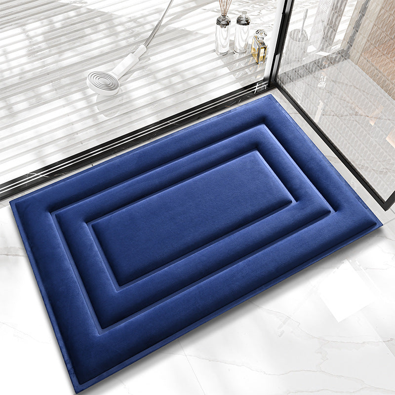 Soft Velvety Bathroom Mat Kalsten