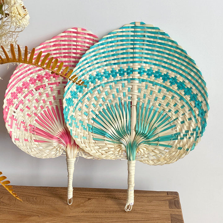 Ladies handcrafted fan made from sustainable materials Kalsten