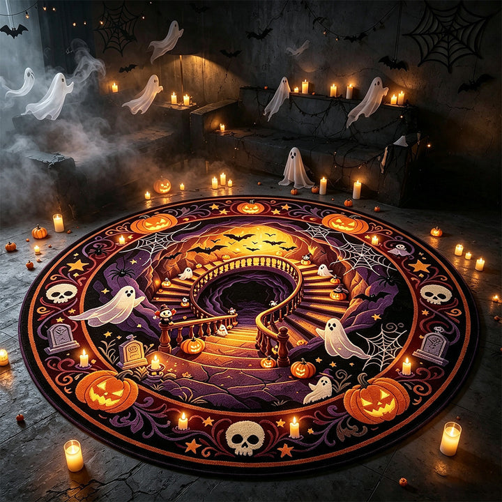 Halloween Themed Decorative Area Rug