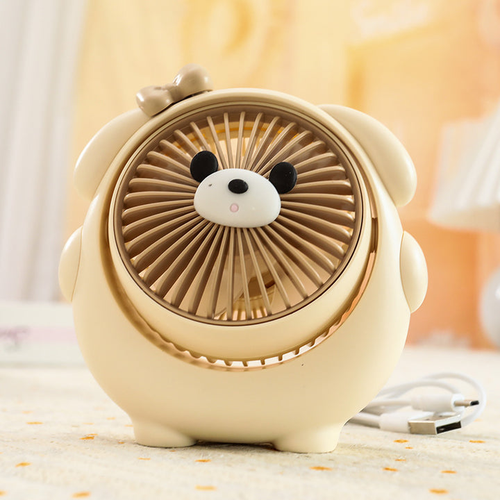 Ladies portable table fan in cute animal design Kalsten