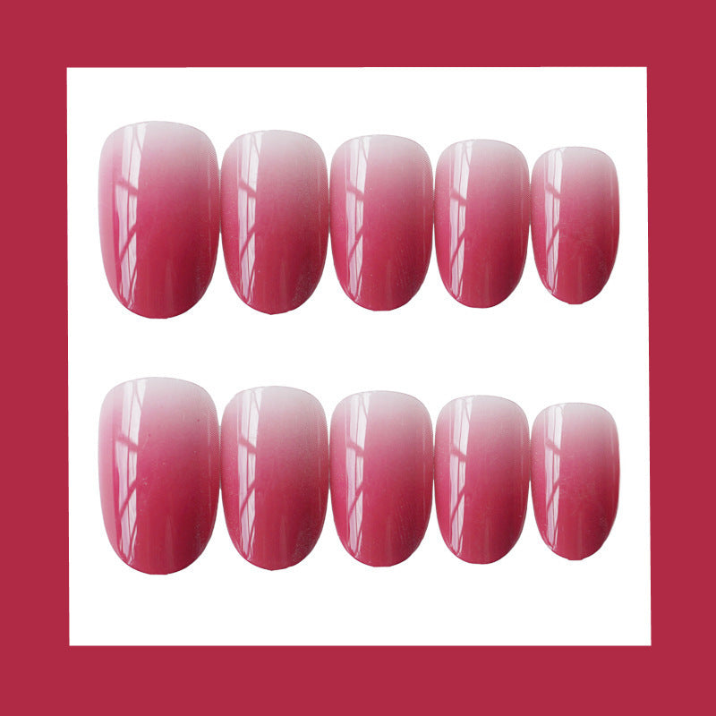 Ombre Glossy Press-On Nails Kalsten