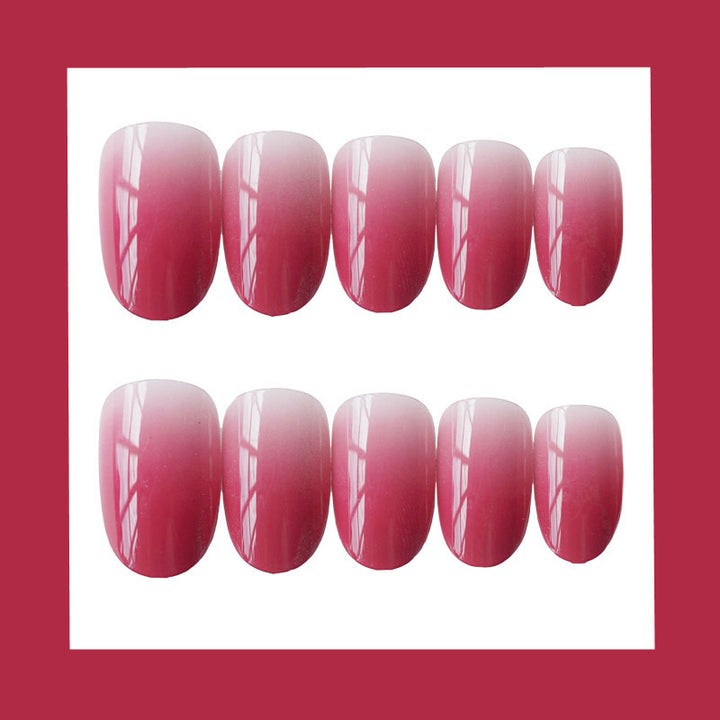 Ombre Glossy Press-On Nails Kalsten