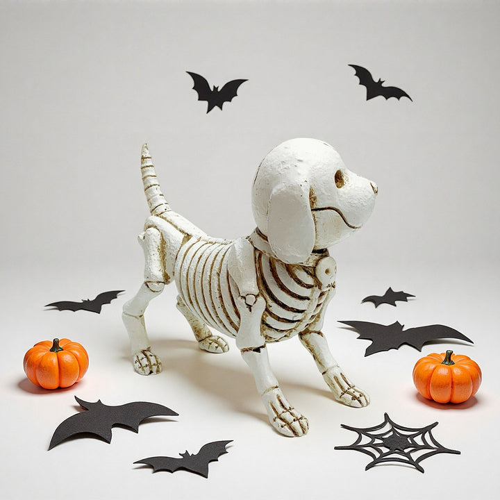 Decorative Dog Skeleton Figurine Kalsten