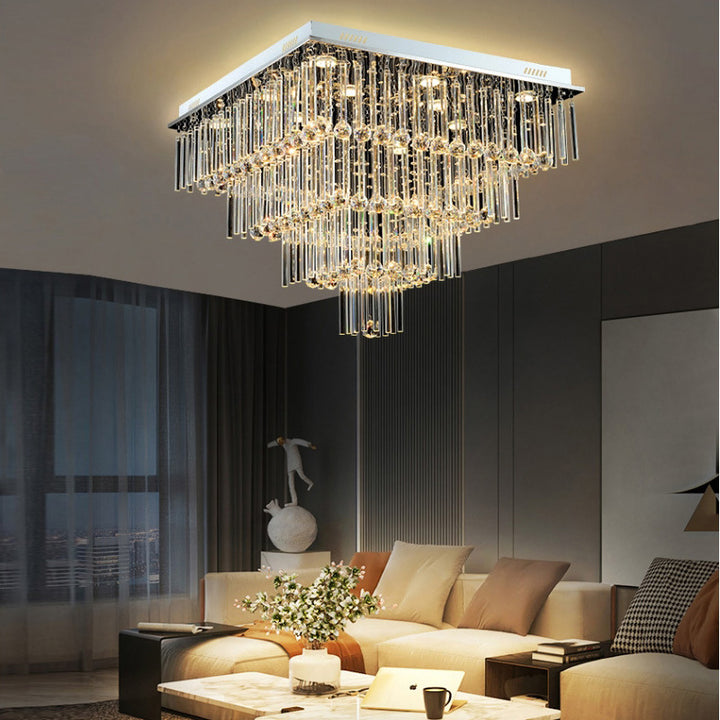 Crystal Deco Chandelier