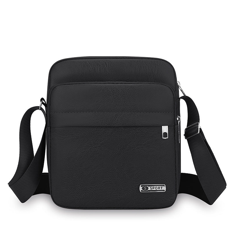 Multifunctional Casual Leather Messenger Bag Kalsten