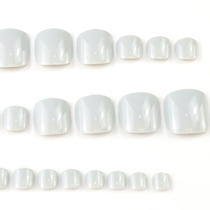 Glossy Press-On Toenail Set Kalsten