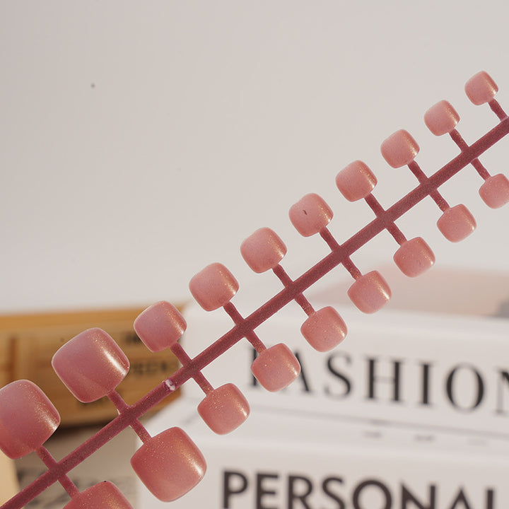 Premium Glossy Square Press-On Nail Set Kalsten