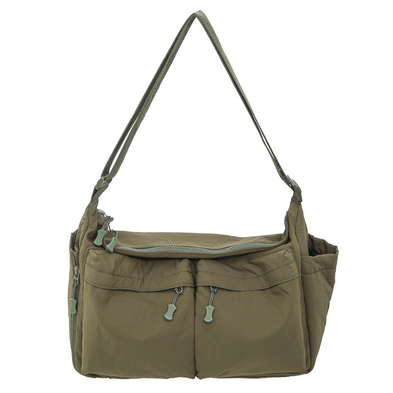 Multi-Pocket Travel Messenger Bag