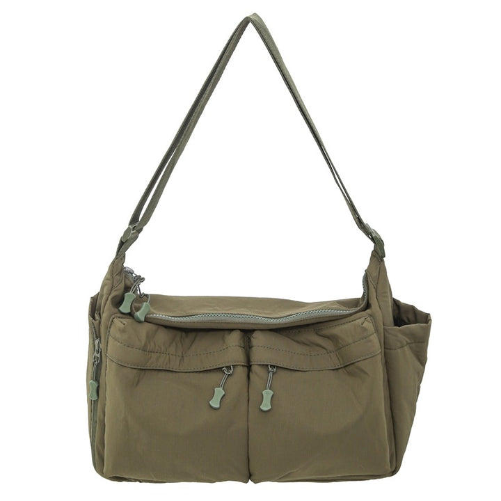 Multi-Pocket Travel Messenger Bag