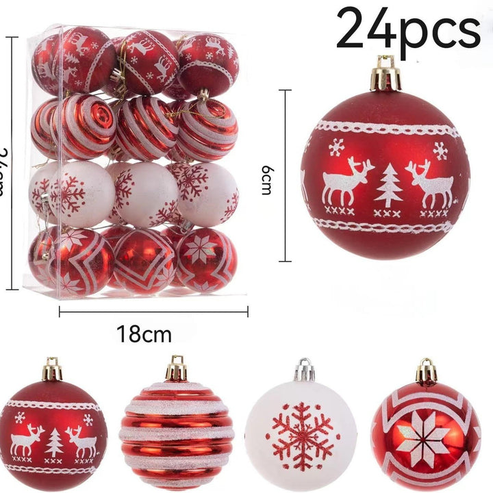 Festive Decorative Christmas Ornament Set Kalsten