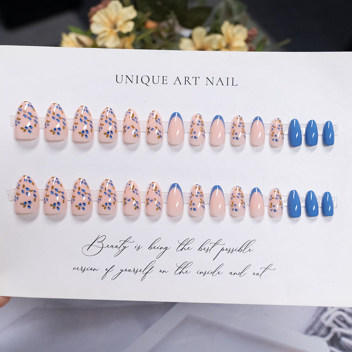 Artistic Floral-Decorative Press-On Nails