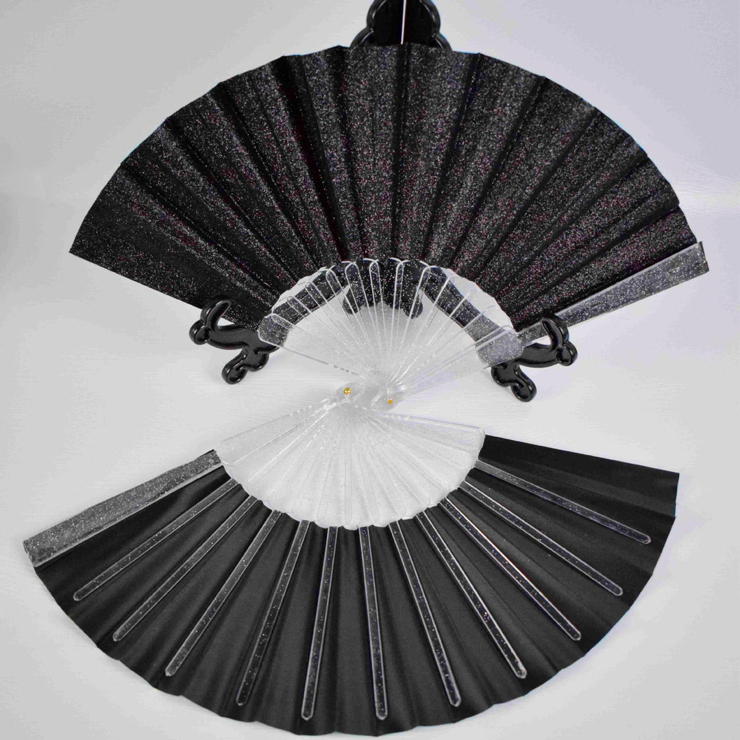 Ladies Glittering Hand Fan made of high-quality material Kalsten