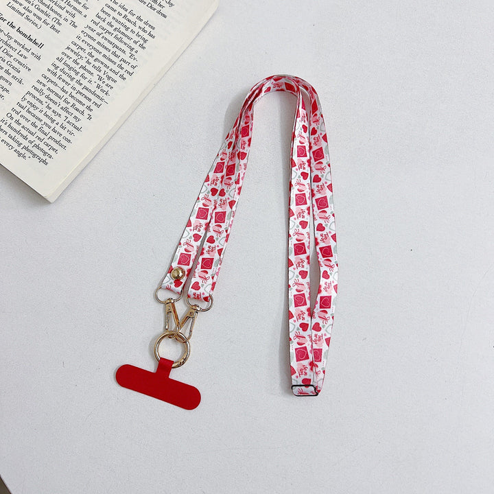 Decorative Star Pattern Lanyard Kalsten