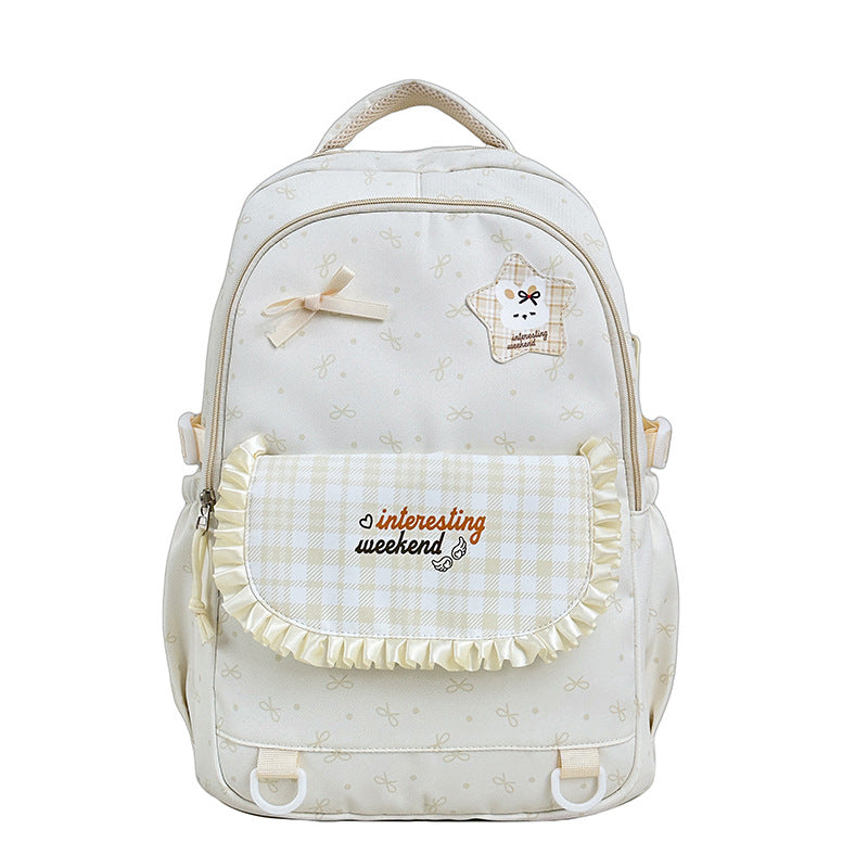 Fun Character Print Cozy Backpack kalsten