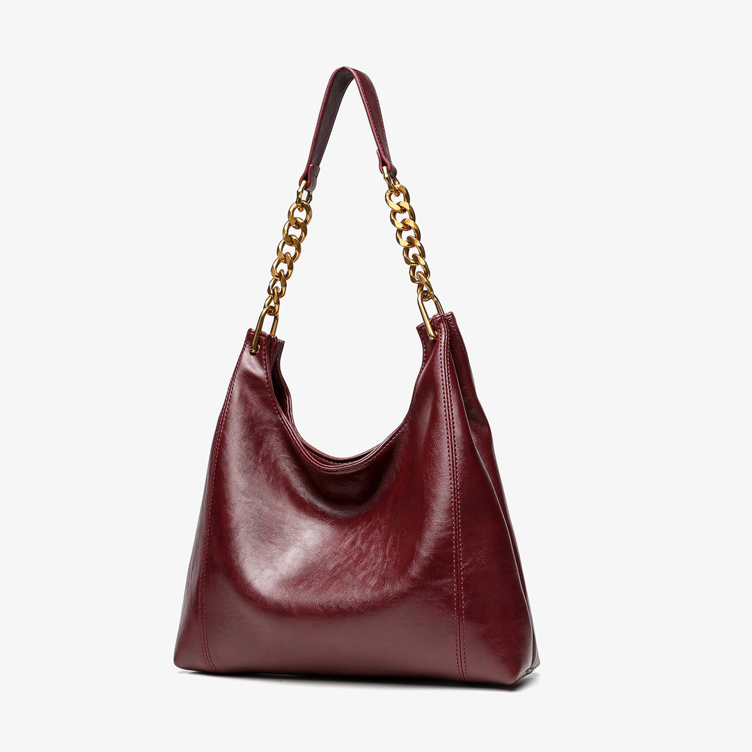 Chic Luxury Leather Shoulder Bag