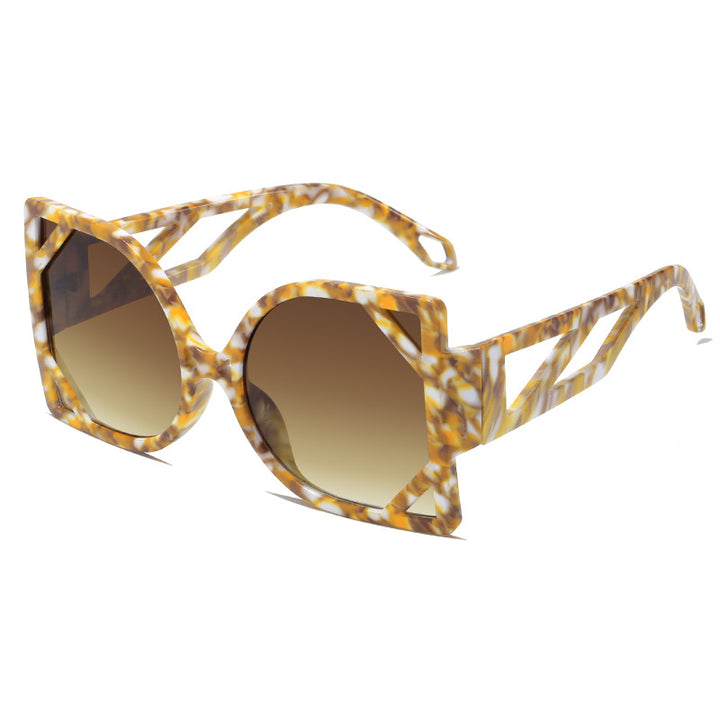Ladies geometric sunglasses with exclusive design and UV protection Kalsten