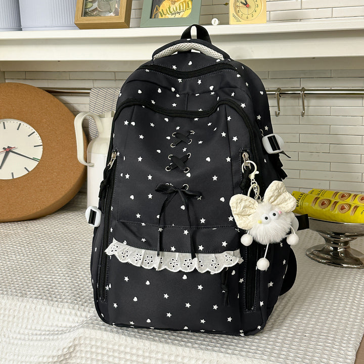 Decorative Star-Patterned Backpack Kalsten 1791205780