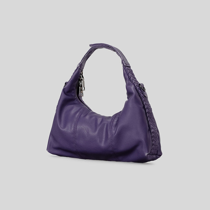 Braided Handheld Leather Bag
