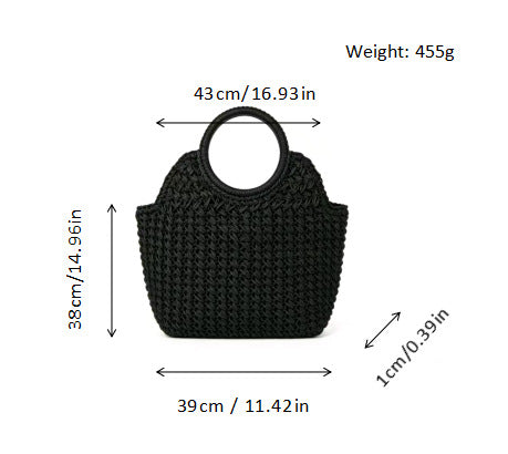 Basket bag in modern design Kalsten