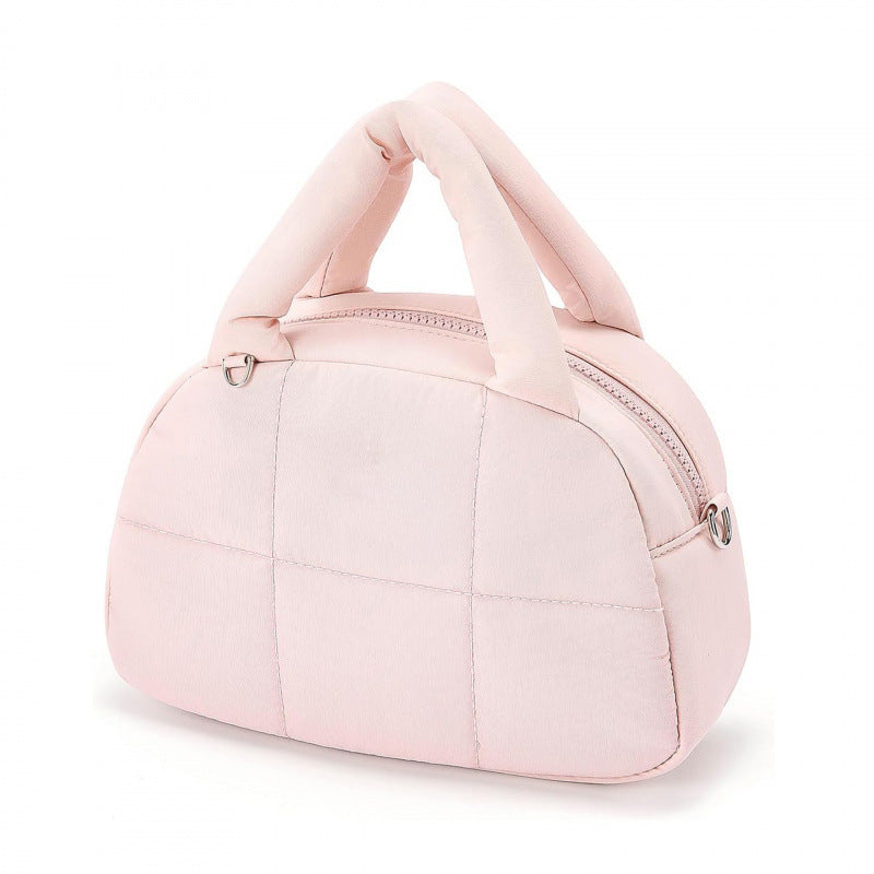 Fashionable Quilted Handbag with Removable Shoulder Strap Kalsten
