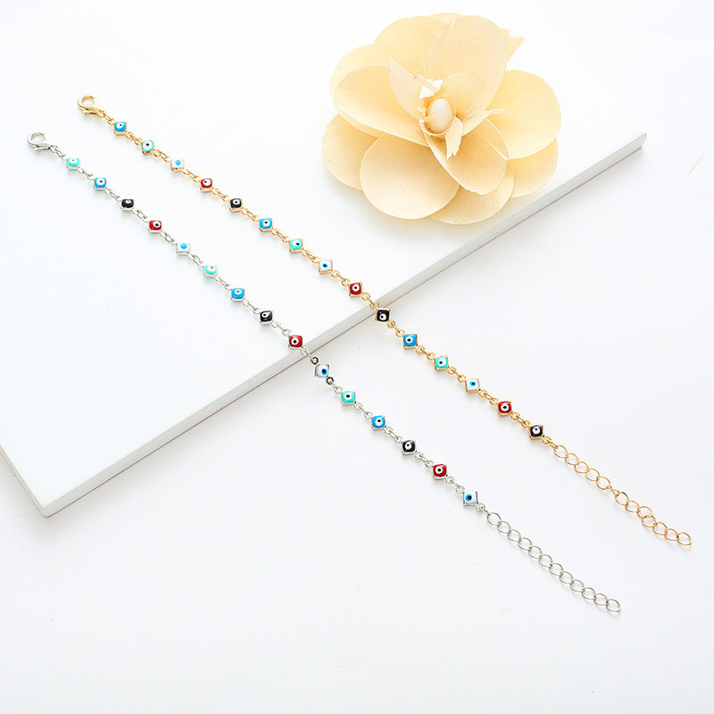 Multi-Colored Evil Eye Bracelet Kalsten