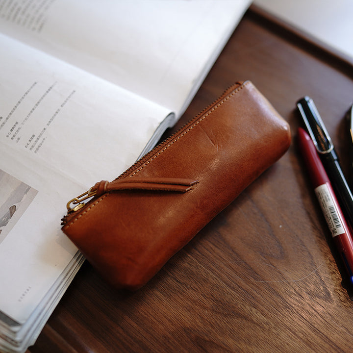 Leather Pencil Case