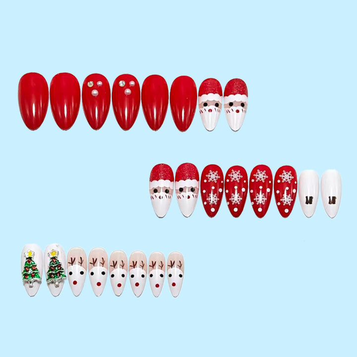 Creative Christmas Art Nail Set Kalsten