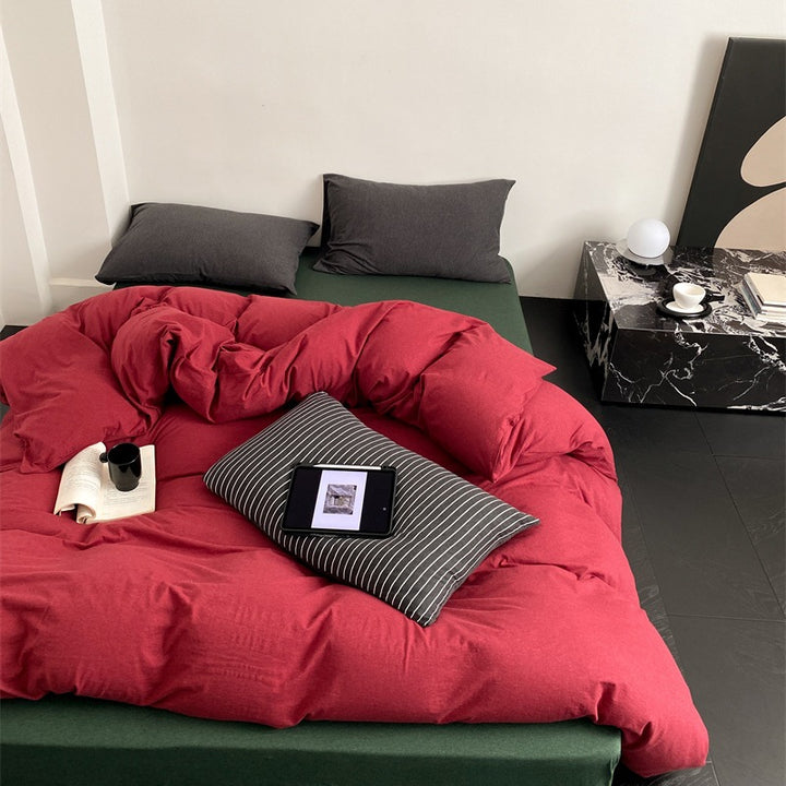 Voluminous all-season quilt with thermofilling
