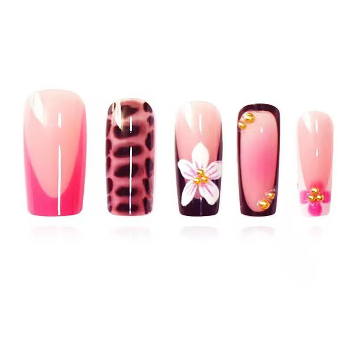 Artistic 3D Press-On Nail Enhancements Kalsten