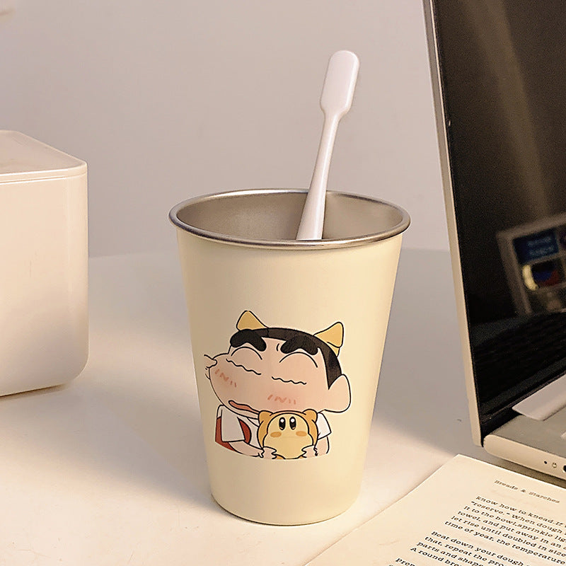 Stainless Steel Toothbrush Holder with Cute Cartoon Design Kalsten
