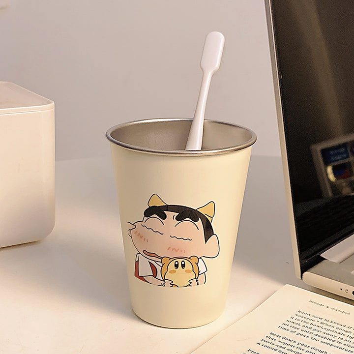Stainless Steel Toothbrush Holder with Cute Cartoon Design Kalsten