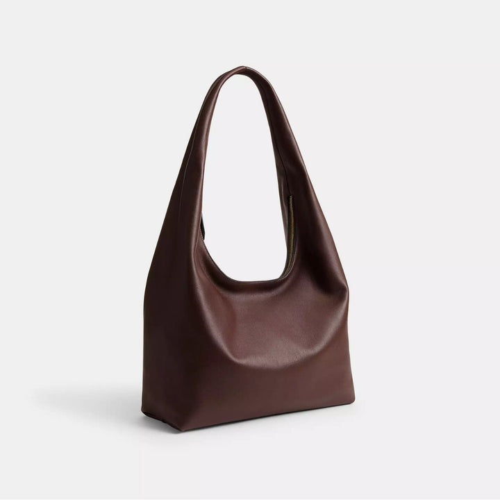 Modern Leather Hobo Handbag
