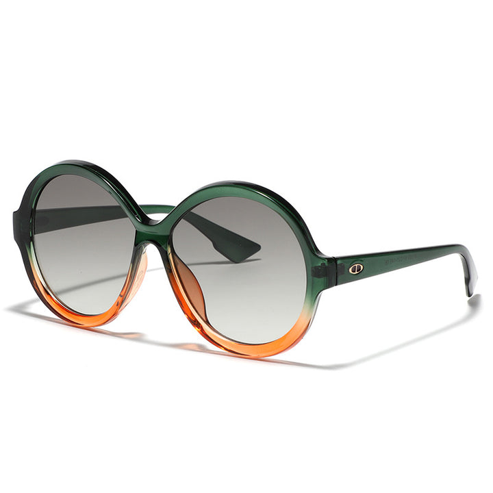 Ladies oversized fashionable sunglasses with unique frame shape Kalsten