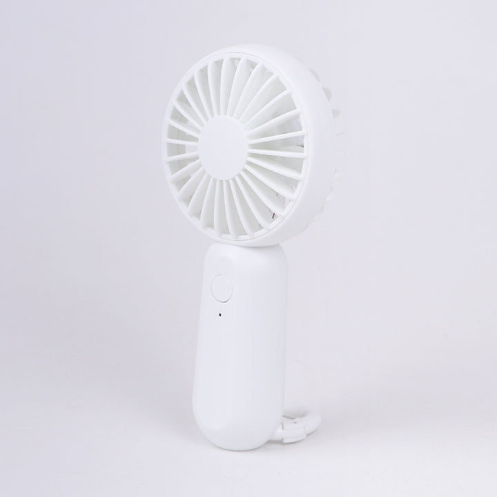 Unisex portable mini hand fan with USB charging and carrying strap Kalsten